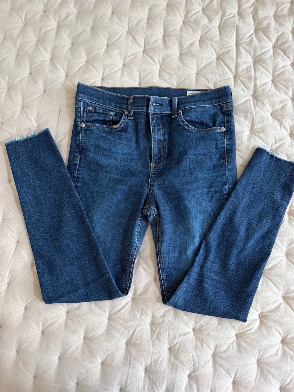 rag & bone Dark Indigo Skinny Jeans